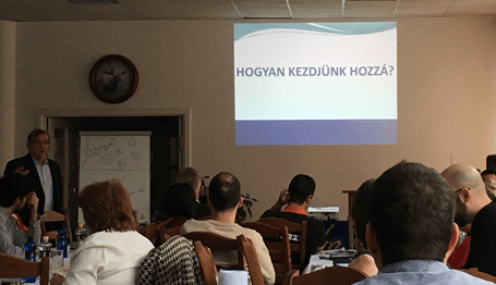 Dr. Buzás Kálmán a Budapesti Műszaki Egyetem Vízi Közmű és Környezetmérnöki Tanszékének címzetes egyetemi tanárának előadásása a csapadékvíz gazdálkodásról